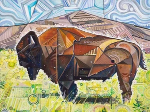 Victory Wooden Puzzles, LTD Home On The Range 414 Piece Jigsaw Puzzle - Picture 1 of 3