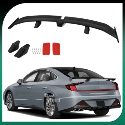 54" PRO Style Rear Trunk Wing Spoiler Matte Black For Hyundai Sonata 4DR 00-2023 - Image 1 of 4