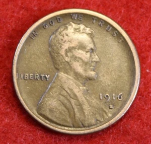 Centavo de trigo Lincoln 1916-S centavo centavo bonita moneda en muy buen estado circulada LW2440 - Imagen 1 de 2