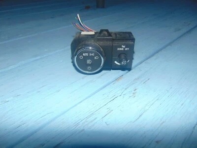 Interruptor de controle 07-12 GMC Acadia Enclave farol farol farol farol dimmer neblina - Imagem 1 de 2