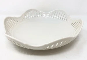 Lichte Porzellan Schale - Vintage weiß - Fine China Lichte - Ø 22,7 cm (G-00003) - Bild 1 von 4