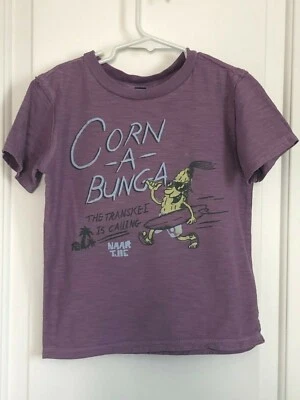 Naartjie мальчиков 5 многоцветный короткий рукав "corn-a-bunga" рубашка - Изображение 1 из 3