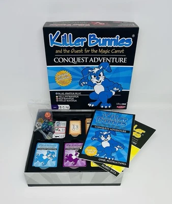 Killer Bunnies CONQUEST ADVENTURE Game Violet Booster UltraPro *Complete* - Image 1 of 4