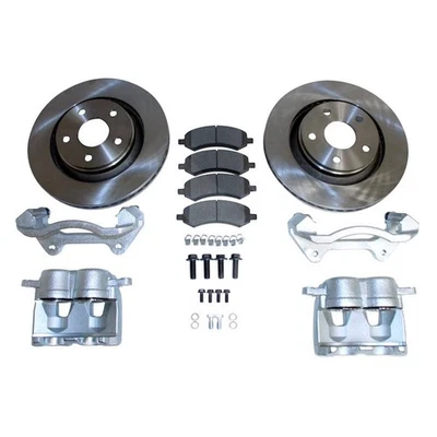 Crown HD Front Caliper Pad & Rotor Big Brake Kit for Jeep Wrangler JK RT31046 - Image 1 of 3