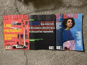 3 Wired Lot Tech Popular Science Mechanics 2021 Magazines March June July - Imagen 1 de 1