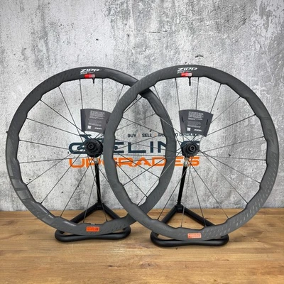 New! 2025 Zipp 353 NSW ZR1 SL Ceramic Carbon Wheelset 700c 1318g MSRP $4300 AXS - Image 1 of 4