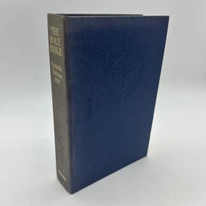 Holy Bible Catholic Edition RSV Thomas Nelson 1966 Vintage Hardcover Religion - Picture 1 of 16