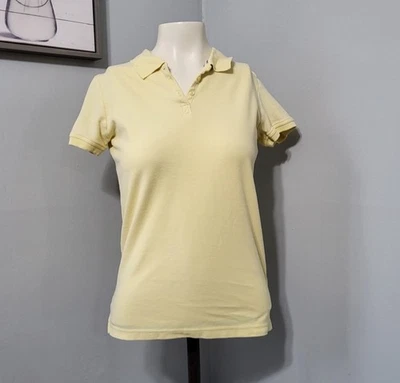 Camisa polo amarilla manga corta para niñas talla XL de Cherokee (uniforme escolar casual) Foto 1 de 4