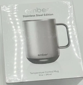 Ember Becher² 10 Unzen Edelstahl Smart Temperaturkontrolle Becher - NEU Versiegelt - Bild 1 von 6