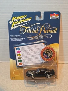 Johnny Lightning Pop Culture 1977 Pontiac Firebird TA Trivial Pursuit w Chip NEW - Picture 1 of 7