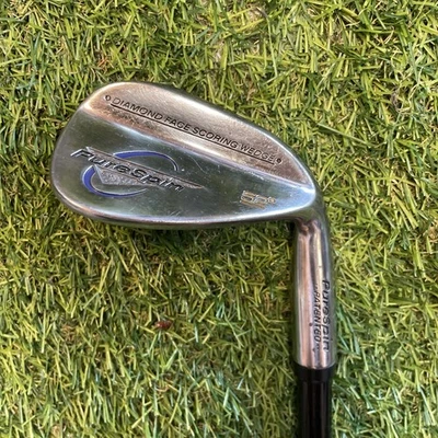 PureSpin Diamond Face Scoring Wedge Nickel Steel 52 Lob Wedge SW steel step RH - Image 1 of 4
