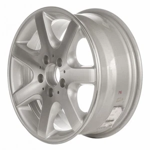 16x7 Painted Bright Sparkle Silver Wheel fits 1998-2004 Mercedes Slk230 - Picture 1 of 1