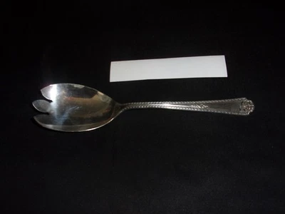 WM. A. ROGERS Silverplate Slotted Serving Spoon  8.75 in - Image 1 of 4