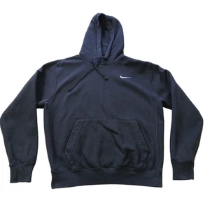Nike Kapuzensweatshirt Herren Small/Schwarz+Logo/Baumwolle-Poly-Mix/Langarm/Tasche - Bild 1 von 12