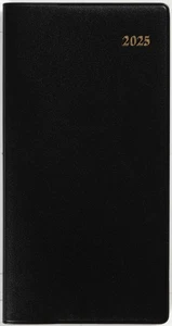 Takahashi 2025 Monthly New Diary 8 Black No. 75 (Starts December 2024) - Picture 1 of 7