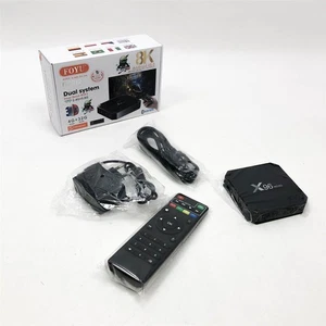 SMART TV BOX X96 MINI ANDROID 10.0 8K 2GB RAM 16GB ROM IPTV + Fernbedienung - Bild 1 von 5