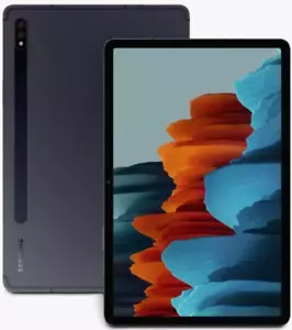 Samsung Galaxy Tab S7+ 5G SM-T978U Sprint Only 128GB Mystic Black Good - Picture 1 of 1