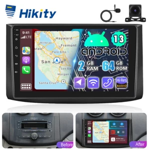 Radio Carplay 9" 2+64GB Android13 GPS Navi RDS para Chevrolet Aveo T250 2006-2011 - Imagen 1 de 13