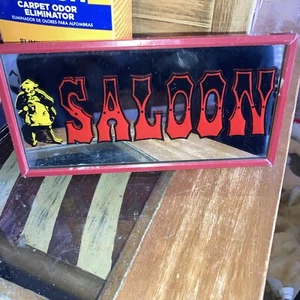 Saloon Mirror Sign,L@@K! - Picture 1 of 5