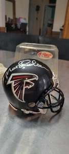 MORTEN ANDERSEN HOF Signed Autographed Auto Atlanta Falcons Mini Helmet PSA - Picture 1 of 2