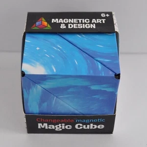 Magnetic Puzzle Cube 3D Shape-Shifting Rubik's Cube Fidget Toy for All - Picture 1 of 1