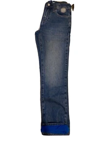 ***NWT BOY'S GAP WINTER FLEECE LINED JEANS PANTS Size 18 Husky ADJUSTABLE WAIST - Picture 1 of 7