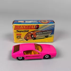 MATCHBOX SUPERFAST N. 20 LAMBORGHINI MARZALI IN SCATOLA - Foto 1 di 13