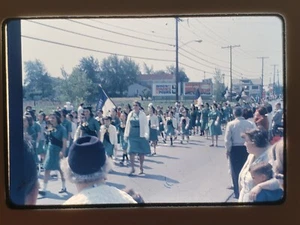 Vtg 1964 35mm Slide - Parade with Girl Scouts Buffalo, Western New York Area - Picture 1 of 1