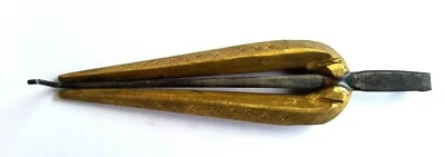 Jew's Harp Slim Professional Brass Morchang Jawharp Folk Musical Instrument - Image 1 of 4