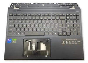 Acer Predator Helios PHN16-72 reposamanos cubierta teclado Reino Unido negro 6B.QNNN2.013 - Imagen 1 de 2