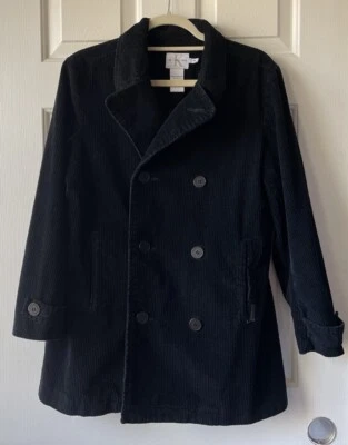 Chaqueta Blazer Calvin Klein 90 Mujer Talla M Rich Negra Forrada Pana Foto 1 de 4