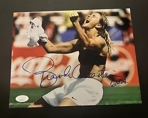 Brandi Chastain autografiado firmado leyenda del fútbol de Estados Unidos foto 8x10 certificado de autenticidad Jsa - Imagen 1 de 1