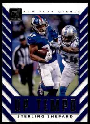2017 DONRUSS UP TEMPO STERLING SHEPARD NEW YORK GIANTS #6 - Image 1 of 2
