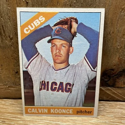 1966 Topps Baseball Card #278 - Calvin Koonce, Chicago Cubs - Image 1 of 2
