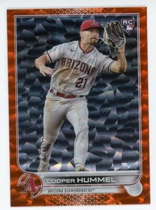 2022 Topps Update COOPER HUMMEL ORANGE FOIL RC DIAMONDBACKS 60/299 - Picture 1 of 1