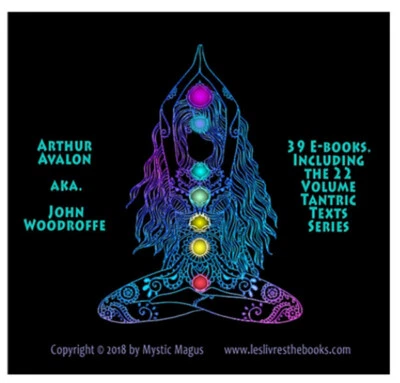 Arthur Avalon, John Woodroffe Lot, 39 Books On DVD Serpent Power Shakti Shakta  Foto 1 de 4
