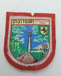 Stuttgart Germany vintage patch 1970s, coat of arms ! - Picture 1 of 2