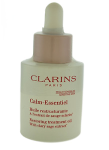 Clarins Calm Essentiel Restoring Treatment Oil 30ml 1oz New Sealed No Box