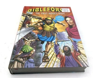Bibleforce The First Heroes Bible Comic Style Hardcover *NEW* Kids Bible Stories - Picture 1 of 8
