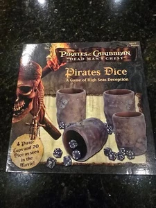 Pirates of the Caribbean Dead Mans Chest Pirates Dice Game Complete CIB - Picture 1 of 6