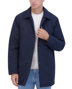 Robert Graham NAVY Men S Lightly Padded Car Coat US X-Large - Picture 1 of 4