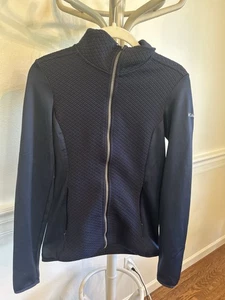Columbia Small Damen Reißverschluss Langarm Sport Mantel High Neck Blau - Bild 1 von 8