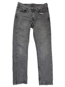 Levi's 511 Slim Fit Stretch Grey Wash Denim Tapered Leg Jeans Men's Size 31x30 - Picture 1 of 7
