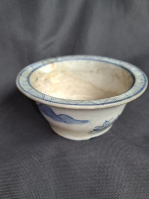 Olla Bonsai 12 cm Forma Arte Japonés Miniatura Árbol Contenedor Antiguo De Colección Foto 1 de 4