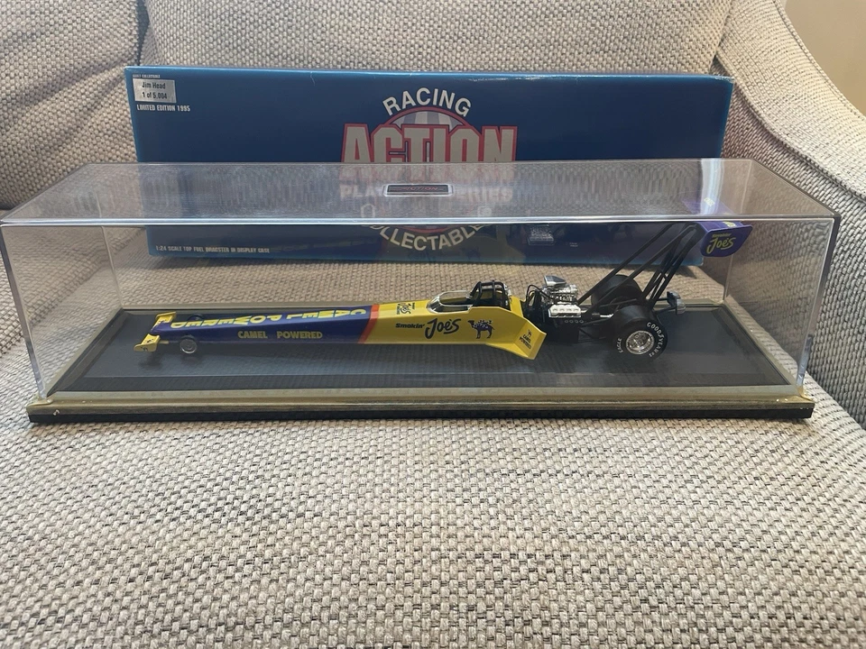 NHRA Jim Head CAMEL Top Fuel NITRO Drag Racing 1:24 SMOKIN JOES Dragster Foto 1 de 4