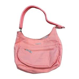 Baggallini Modern Pocket Half Moon Bag Purse Pink - Picture 1 of 4