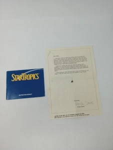 Star Tropics SOLO CARTA Y MANUAL (Nintendo NES, 1990) SIN JUEGO Leer Descripción - Imagen 1 de 16