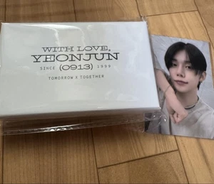 TOMORROW X TOGETHER TXT WITH LOVE YEONJUN Geburtstag Party Armband Fotokarte 2024 - Bild 1 von 12