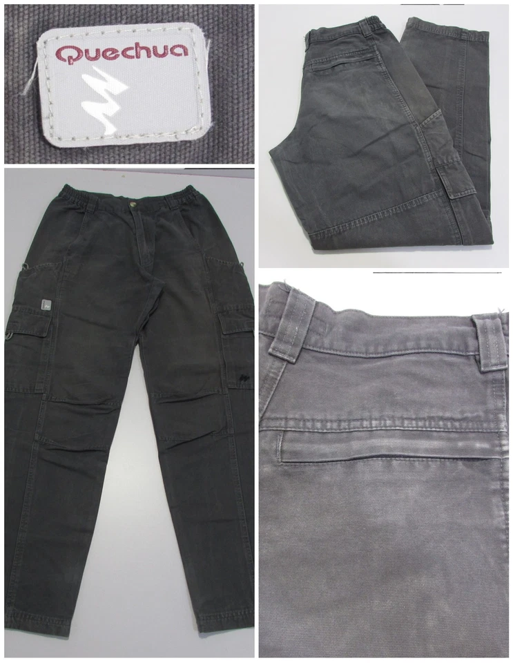 QUECHUA Mens Carpenter Work Pants Relaxed Straight Blue W28/L31 REF (Y12812) - image 1 of 4