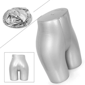 Female Women Underwear/Swimsuit Mannequin Torso Display Inflatable Model Silver - Picture 1 of 9